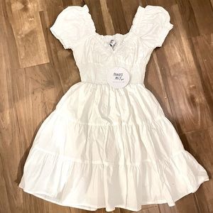 NWT * Princess Polly Daniela mini dress white * NWT